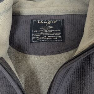 Life Is Good Gray and Cream Jacket